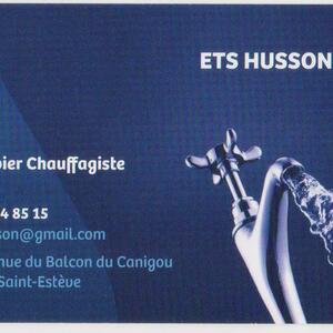 ETS HUSSON Saint-Estève, Plombier chauffagiste, Installateur sanitaire