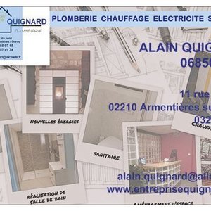 Entreprise Quignard Armentières-sur-Ourcq, Entreprise de chauffage, Artisan plombier