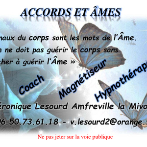 Véronique Lesourd Accords et ames Amfreville-la-Mi-Voie, Hypnose, Coaching