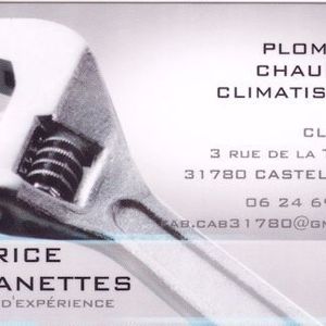 cabanettes-climagaz Castelginest, Plombier chauffagiste, Dépannage chauffage, Dépannage plomberie