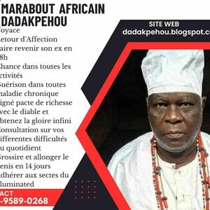 Puissant Marabout Sorcier DADAKPEHOU Paris 1, Voyant medium, Médecin à domicile, Médecin agree, Médecin de nuit
