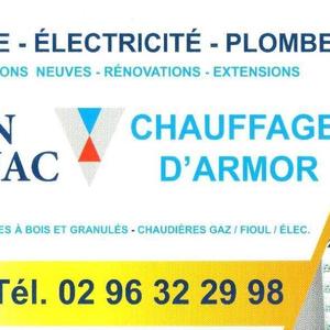 Chauffage d'Armor - VERGNAC Hillion, Installateur pompe à chaleur, Artisan électricien