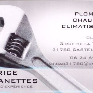cabanettes-climagaz Castelginest, Plombier chauffagiste, Dépannage chauffage