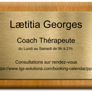 Lætitia Georges Fort-de-France, Sophrologue, Coaching
