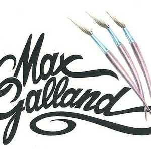 Max Galland Lettres et Décors Sainte-Anastasie, Peintre, Décoration, Peinture en trompe-l'oeil, Carrossier peintre, Motos et scooters