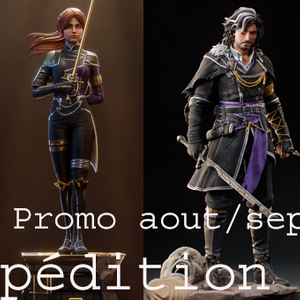 Figurines à peindre Maubec, Magasin loisirs créatifs, Modelisme