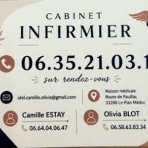 Cabinet infirmier Olivia BLOT Le Pian-Médoc, Entreprise locale
